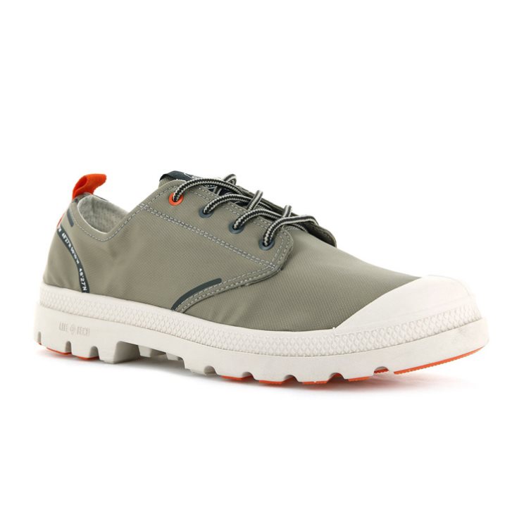 Palladium Pallafin RC LOW WP+ Oxford Schoenen Dames Olijfgroen | NL 47TSEWO